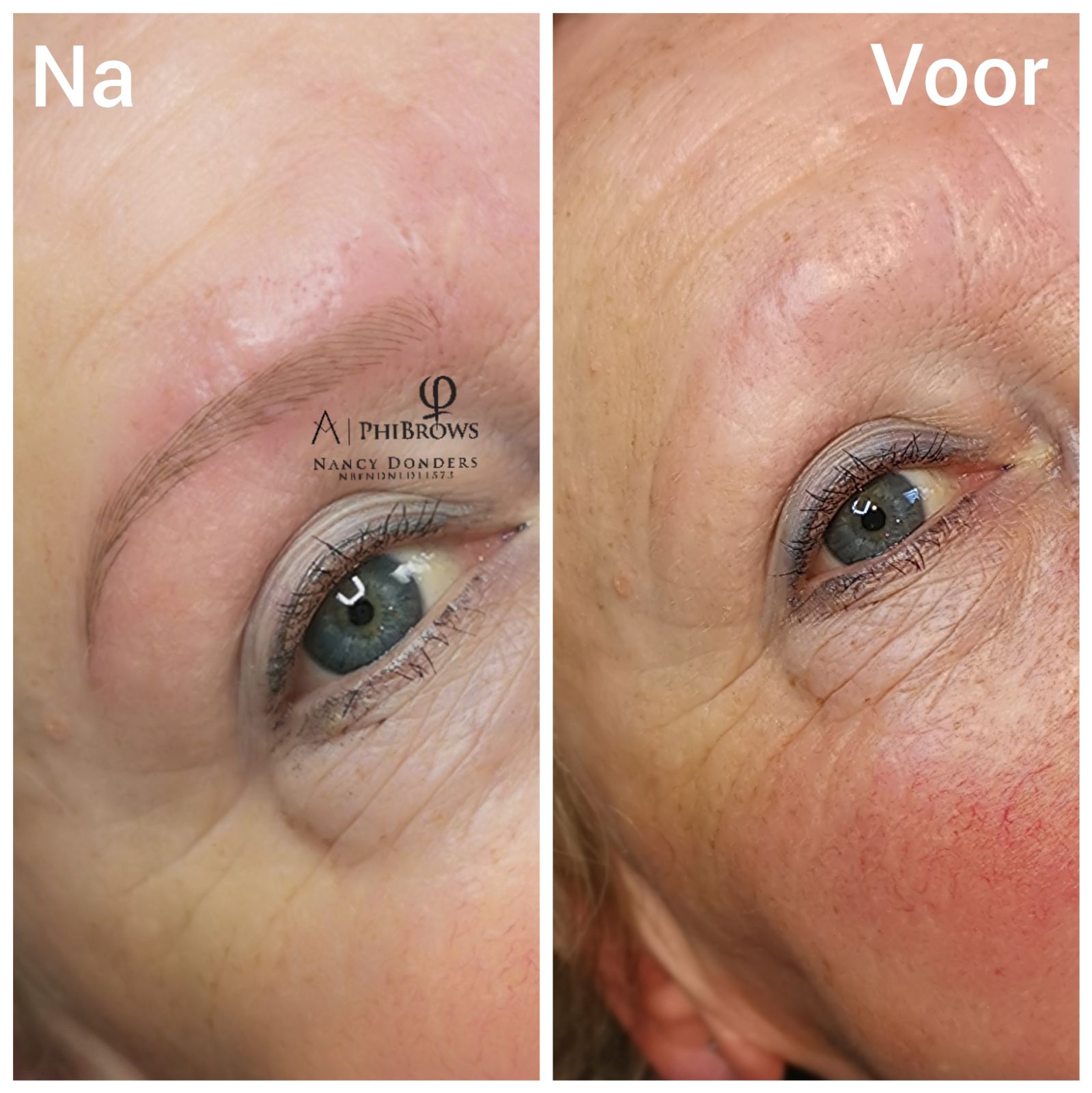 Wonderlijk 3D hairstrokes microblading | Permanente make up DY-11